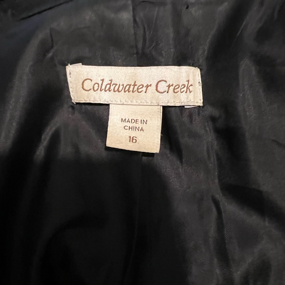 Coldwater Creek Blazer in paisley - Picture 3 of 3